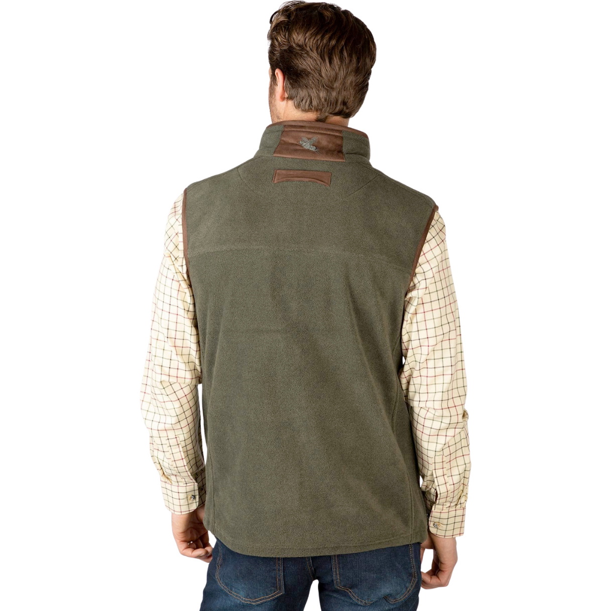2025 Rydale Herren Huggate Vlies Weste 412610 - Khaki